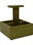 Ahşap Yeşil Sos Kutusu (16X16X7CM) Şık ve Fonksiyonel Tasarım 2