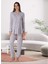 Dvina Lohusa Pijama Takımı Lila - 9056 1