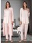 Dvina Lohusa Sabahlıklı Pijama Takımı Pembe - 9074 1