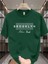 Brooklyn Ny Imza Tasarım Baskılı Özel Unisex Tshirt 1