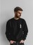 Sweatshirt Kaktüs Baskılı Sevgili Combin Pamuklu Kalın ve Yumuşak Ürün Içi Şardonlu 2 'li Set Takım 3