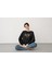 Mutomu 3 Iplik Siyah Oversize Kadın Sweatshirt 1