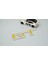 Mustang Gt Bagaj Sarı Beyaz Logo Arma Ford Ile Uyumlu 3