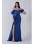 Saks Pul Payet Detaylı Yırtmaçlı Abiye 9705321.26 1