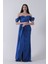 Saks Pul Payet Detaylı Yırtmaçlı Abiye 9705321.26 3
