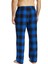 Pijalüx Erkek Kareli Poplin Cepli Alt Pijama 4