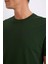 %100 Pamuk New Regular Fit Bisiklet Yaka Basic Düz Kısa Kollu Tişört V7699AZ25SP 5