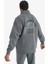 fit Nba Chicago Bulls Oversize Geniş Kalıp Fermuarlı Dik Yaka Skuba Dalgıç Kumaş SWEATSHIRT D8616AX25SP 1