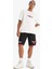 Defactofit Nba Chicago Bulls Oversize Geniş Kalıp Bisiklet Yaka Kısa Kollu TIŞÖRT E0071AX25SP 2