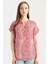 Regular Fit Apaş Yaka Desenli Kısa Kollu Gömlek I6173AZ25SM 1