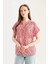 Regular Fit Apaş Yaka Desenli Kısa Kollu Gömlek I6173AZ25SM 4