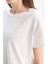 Regular Fit Bisiklet Yaka Basic Düz Kısa Kollu Tişört E0918AX25SP 5