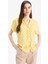 Regular Fit Apaş Yaka Desenli Kısa Kollu Gömlek I6173AZ25SM 3