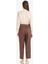 Carrot Fit Kemerli Klasik Pantolon Yüksek Bel Dar Paça Piliseli Basic Düz Kısa Paça D4282AX25SM 4