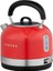 Retro Kırmızı 2200 W 1.7 Lt Celık Kettle 2