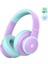 Gürültü Önleyici Ses Sınırlı 60 Saat Oynatma Süreli Bluetooth Çocuk Kulaklığı Lila 1