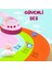 LED Işıklı Güvenli Ses Sınırlı 45 Saat Oynatma Süreli Bluetooth Çocuk Kulaklığı Pembe 4