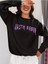 Justin Bieber Baskılı Oversize Tasarım Şarkıcı Sweatshirt 4