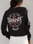 Slipknot Maggot Baskılı Oversize Müzik Grubu Sweatshirt 1