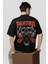 Tasarım Pantera Müzik Grubu Baskılı Unisex Oversize Rock Metal Tişört 1