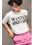 Monkey D. Luffy Wanted Yazılı Unisex Oversize Anime Tişört 2