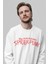The Amazing Spider-Punk Baskılı Oversize Örümcek Adam Sweatshirt 2