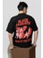 Black Sabbath Heaven And Hell Yazılı Unisex Oversize Müzik Grubu Tişört 3