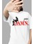 Kendrick Lamar Damn Yazılı Unisex Oversize Rapper Tişört 4