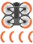 Pervane Koruma Koruyucu -Avata 2,drone Çarpışma Önleyici Turuncu (Yurt Dışından) 2