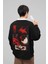 The Batman Dc Karakter Baskılı Oversize Kahraman Sweatshirt 5