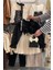 Prenses Tarzı Siyah & Beyaz Çocuk Kombini Şık ve Zarif I Şık Kız Çocuk Takım & Mini Çanta 3
