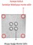Metal Çinko Masa Bağlantı Sacı Düz 8 x 8 cm Mobilya Yemek Masası Ayak Bağlama Saçı Aparat 4 Adet 2
