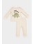 Erkek Bebek Pijama Takımı Dinazor Baskılı Uzun Kollu Üst Beli Lastikli Uzun Alt E6936A525SP 1