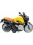 Işıklı ve Müzikli Model Motor Sesli Çek Bırak Motor Diecast Motor Modelleri Sarı 14CM 4