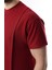 Bordo Önü Pileli Overfit Erkek Takım E7304 5