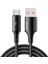 2 Metre 6A 120W Mega Hızlı USB To Type-C Şarj Data Kablosu Korumalı Güçlü Kablo 1