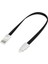STC-771 Kaliteli 22CM USB - Iphone Şarj ve Data Kablosu 1
