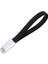 STC-771 Kaliteli 22CM USB - Iphone Şarj ve Data Kablosu 4