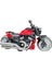 Işıklı ve Müzikli Model Motor Sesli Çek Bırak Motor Diecast Motor Modelleri Kırmızı 16CM 4