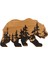 Forestbear Duvar Tabelası, Macera Ahşap Teması, Rustik Çocuk Odası Dekoru (Yurt Dışından) 1