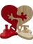 "aşk" Ahşap Puzzle Blok Dekoratif Süs Heykeli (Yurt Dışından) 1