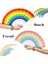 Rainbow Fan Pride Katlanabilir El Tipi Fanlar Gay Pride Aksesuarları (Yurt Dışından) 3