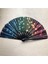 33CM Fan Halka Fan Bambu Kemik Fan Promosyon Fan Katlanır Fan Katlanır (Yurt Dışından) 4