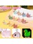 Aydınlık Mini Reçine Ördek Charms Küçük Ördekler Dıy Zincir Kolye 100 Adet (Yurt Dışından) 5