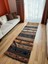 88 x 296 cm El Dokuma Kilim, Çizgili Desenli Vintage Yün Kilim, Boho Tarzı, Antik Anadolu Kilimi 5