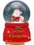 Noel Kristal Top Müzik Kutusu Noel Ağacı Yaşlı Adam Kristal Top Dekorasyon (Yurt Dışından) 1