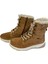 Kadın Bot 14504 26J Jacalu Letaher Upper And Ppu Sole Cognac 2