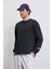 Eskitme Efektli Relax Fit Uzun Kol Tshirt 3