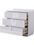 Şifonyer, Vira 3 Çekmeceli Şifonyer - Beyaz 2