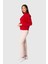 Neon Fermuar Esprli Yarım Balıkçı Yaka Sweatshirt 1